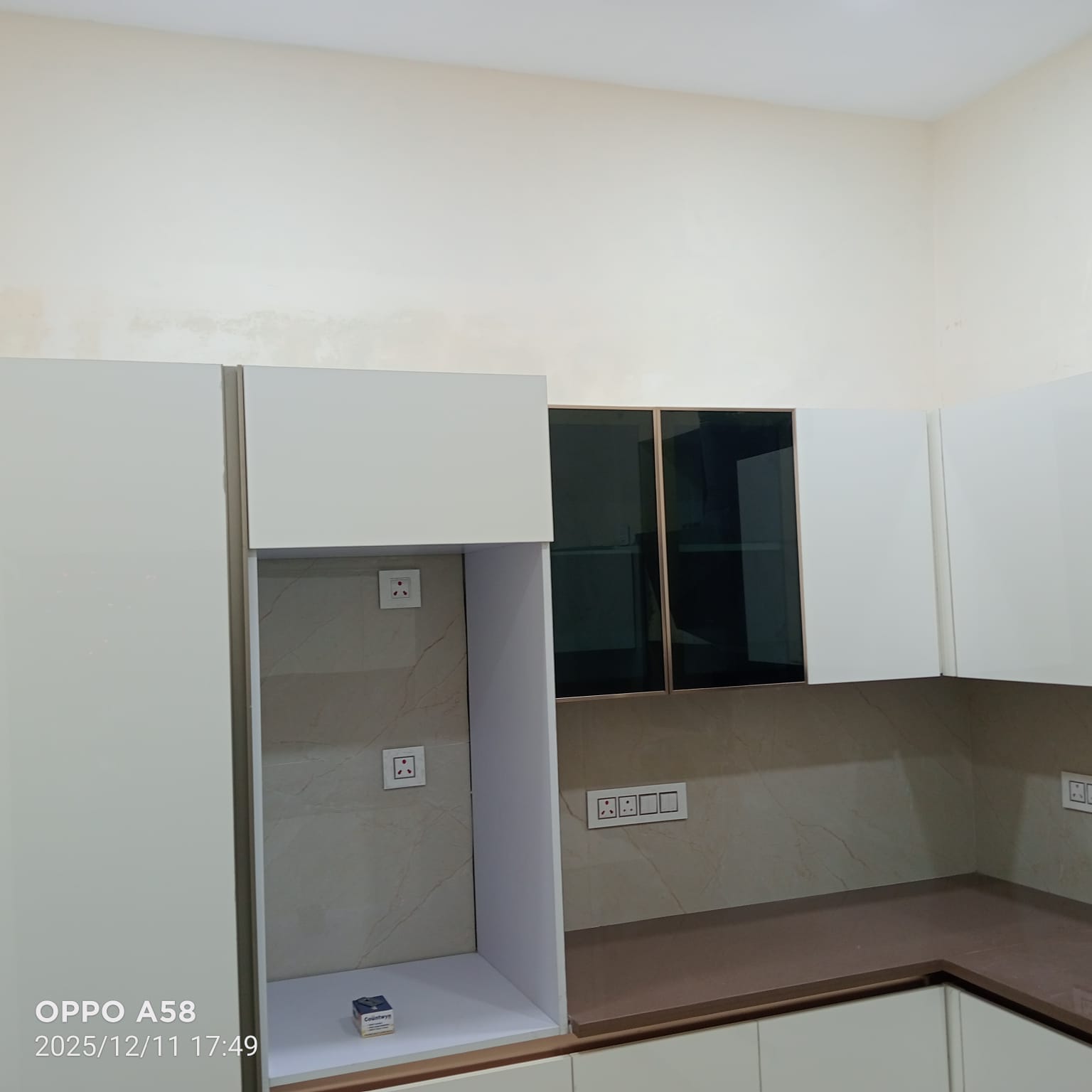 Compact White Kitchen