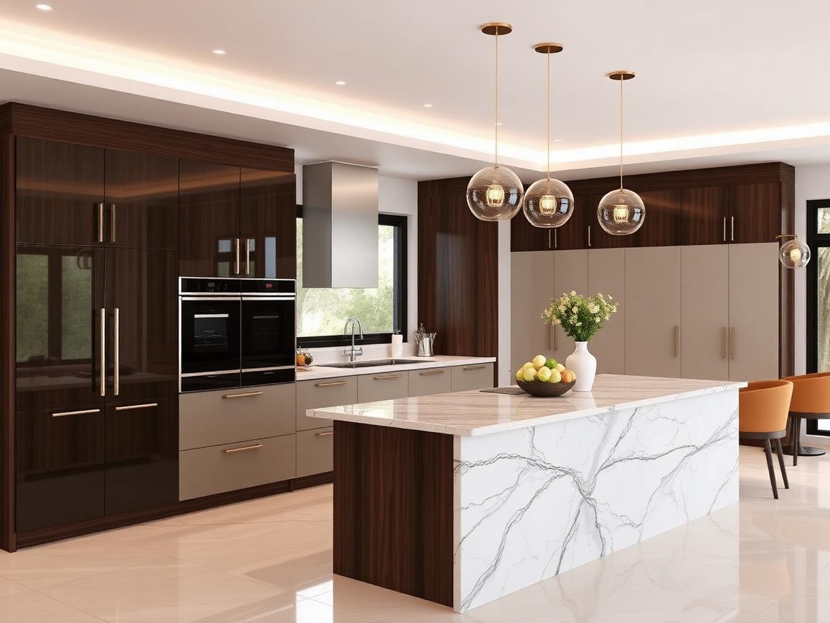 Modern Island Kitchen